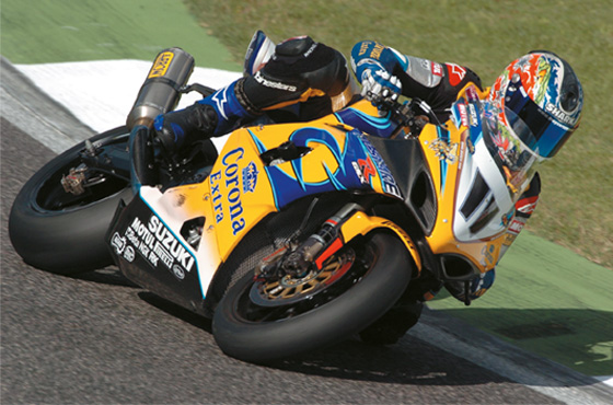 Troy Corser en la GSX-R1000, 2005
